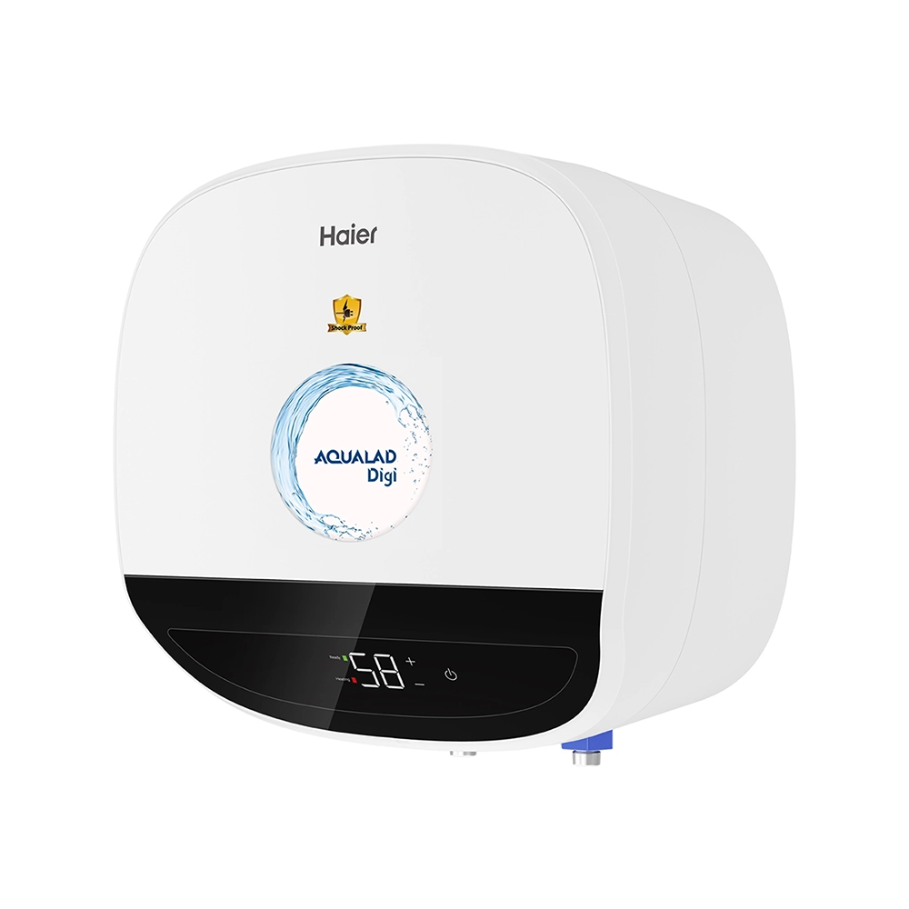 Haier 25L Square AQUALAD Digi 5 Star Water Heater
